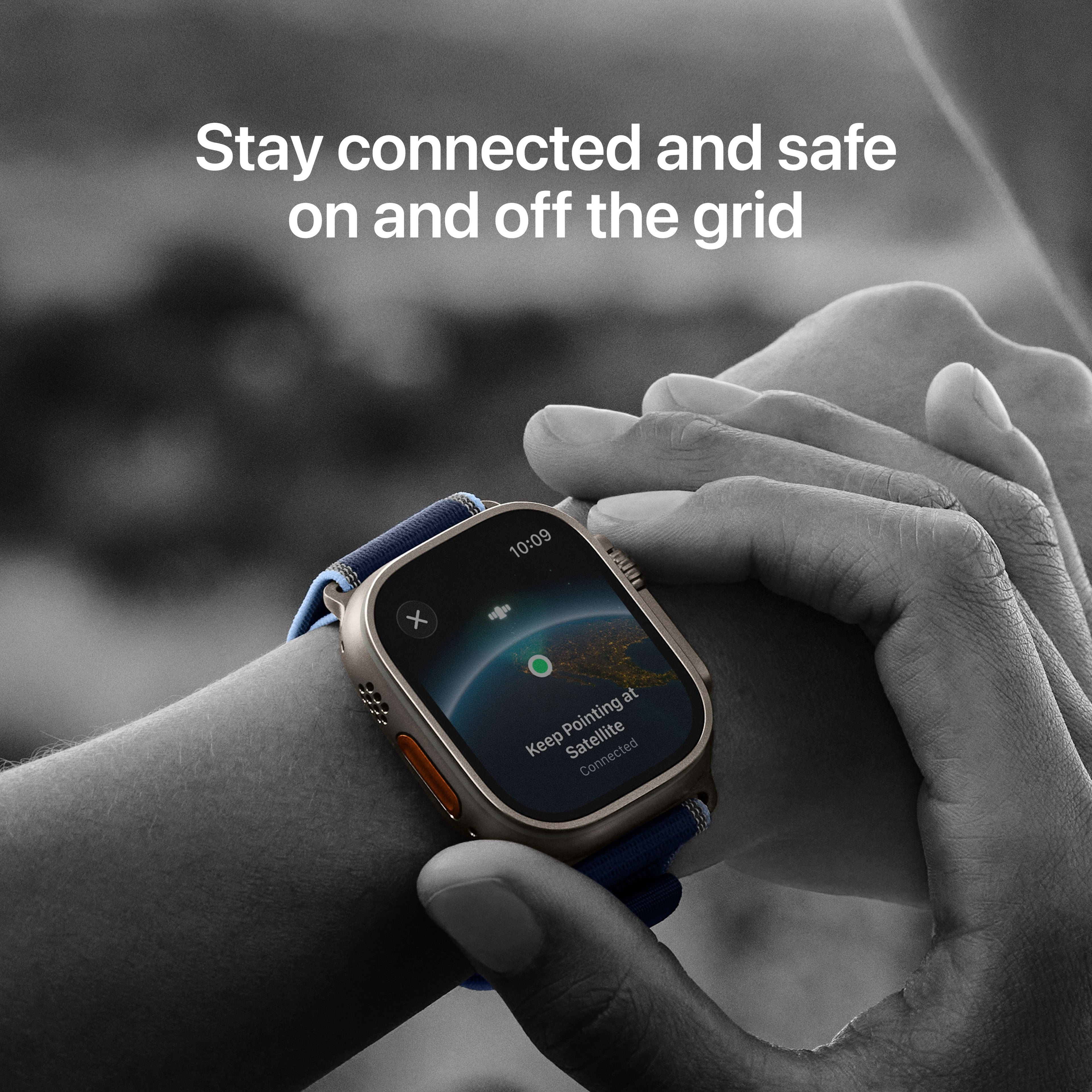 Apple Watch Ultra 3 | Bleu Clair | Bracelet Alpine