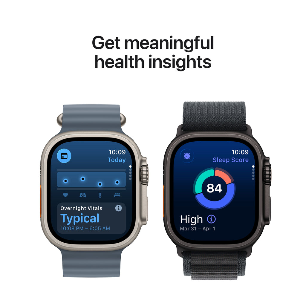 Apple Watch Ultra 3 | Bleu Clair | Bracelet Alpine
