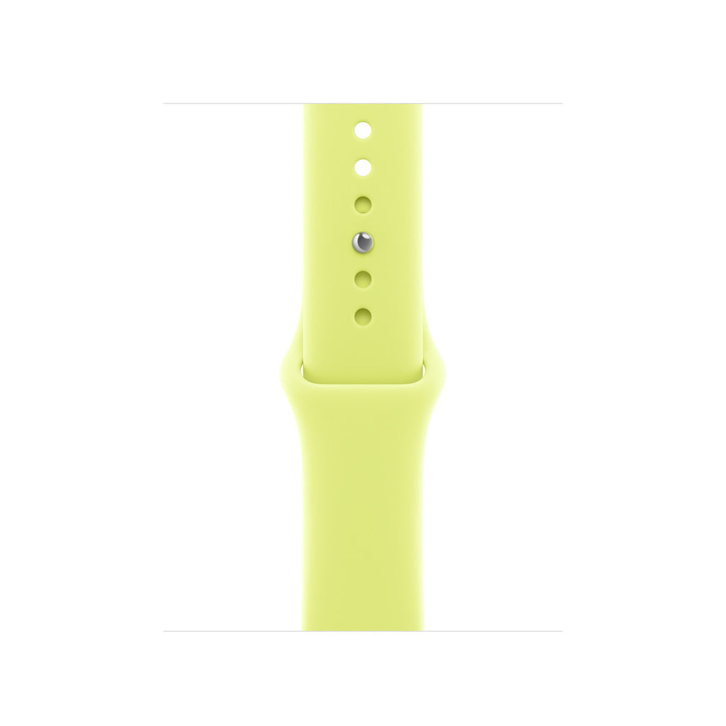 Apple Watch Series 11 - Aluminium | Jaune Fluo | Bracelet Sport Jaune Fluo