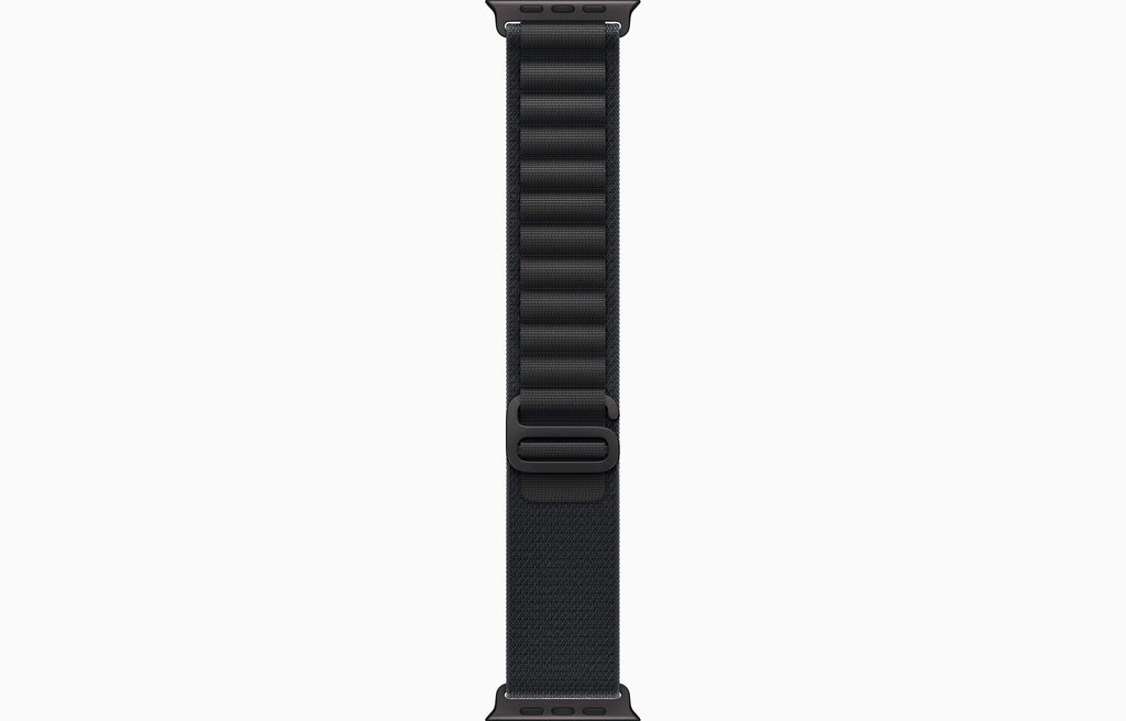 Apple Watch Ultra 3 – Noir Total avec Boucle Alpine