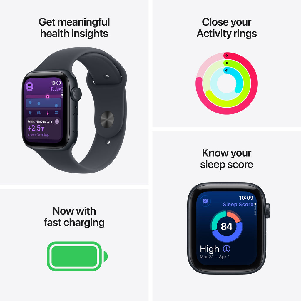 Apple Watch SE 3 | Étoile Polaire | Bracelet Sport Étoile Polaire