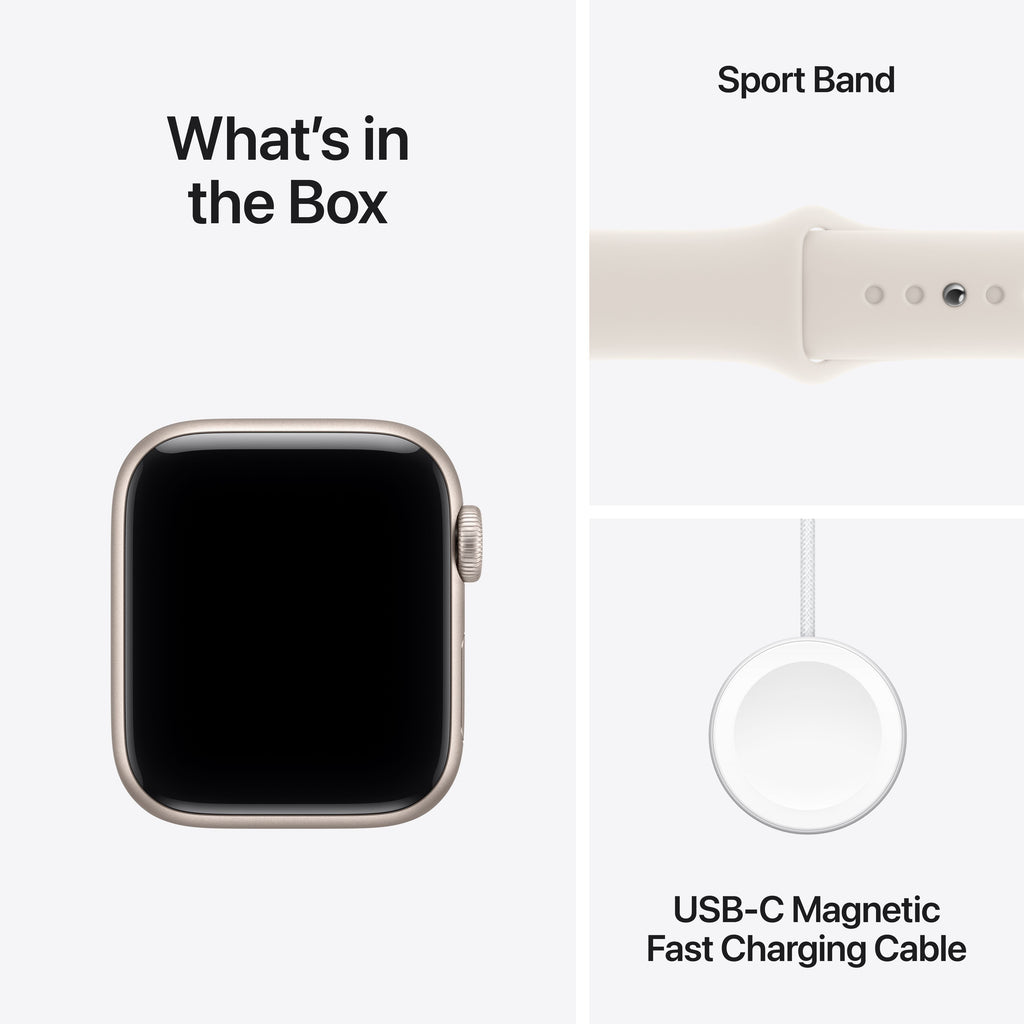 Apple Watch SE 3 | Étoile Polaire | Bracelet Sport Étoile Polaire